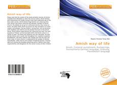 Buchcover von Amish way of life