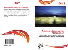 Couverture de American Aeronautical Corporation