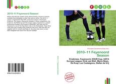 Portada del libro de 2010–11 Feyenoord Season