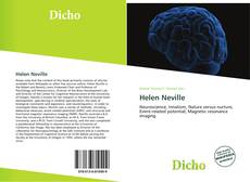 Portada del libro de Helen Neville