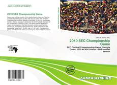 Copertina di 2010 SEC Championship Game