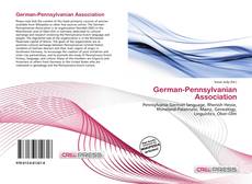 Couverture de German-Pennsylvanian Association