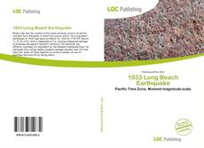 1933 Long Beach Earthquake kitap kapağı