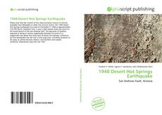 Buchcover von 1948 Desert Hot Springs Earthquake