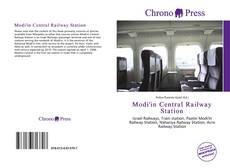 Portada del libro de Modi'in Central Railway Station