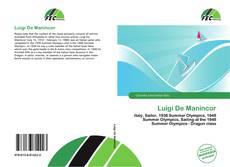 Copertina di Luigi De Manincor
