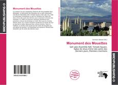 Buchcover von Monument des Mouettes