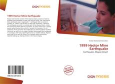 1999 Hector Mine Earthquake kitap kapağı