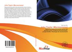 Portada del libro de John Taylor (Mormonisme)