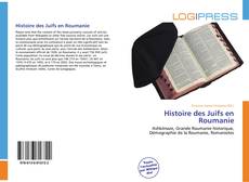 Bookcover of Histoire des Juifs en Roumanie