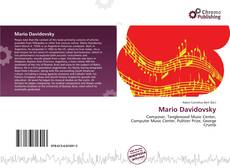 Buchcover von Mario Davidovsky