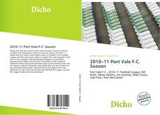 Portada del libro de 2010–11 Port Vale F.C. Season