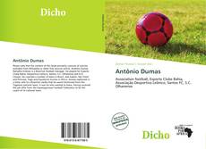 Portada del libro de Antônio Dumas