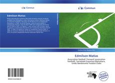 Capa do livro de Edmílson Matias 