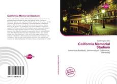 Обложка California Memorial Stadium