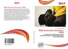 Couverture de Matt Jones (Ice Hockey b. 1986)