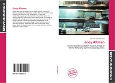 Copertina di Joey Altman