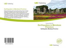 Capa do livro de Earthquakes in Mendoza Province 