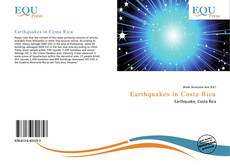 Bookcover of Earthquakes in Costa Rica