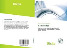 Обложка Carl Morton