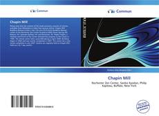 Chapin Mill kitap kapağı