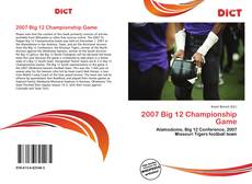 2007 Big 12 Championship Game的封面