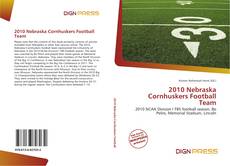 2010 Nebraska Cornhuskers Football Team的封面
