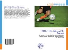 Bookcover of 2010–11 St. Mirren F.C. Season