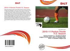 Capa do livro de 2010–11 Partick Thistle F.C. Season 