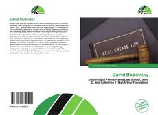 Copertina di David Rudovsky