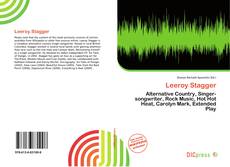 Portada del libro de Leeroy Stagger