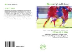 Bookcover of 2010–11 B PFG