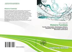 Buchcover von Histoire Familiale