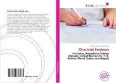 Portada del libro de Charlotte Erickson