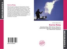 Couverture de Karine Ruby