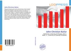 Bookcover of John Christian Bailar