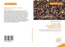 1925 NFL Championship Controversy kitap kapağı