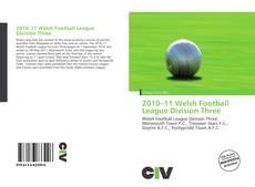 Portada del libro de 2010–11 Welsh Football League Division Three