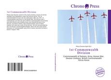 Portada del libro de 1st Commonwealth Division