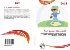 Couverture de A. J. Murray (Baseball)