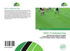 Buchcover von 2010–11 Estonian Cup