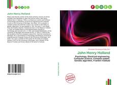 Portada del libro de John Henry Holland