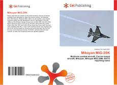 Capa do livro de Mikoyan MiG-29K 