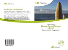 Capa do livro de Brown Peak (Sturge Island) 