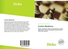 Capa do livro de Carlos Maderna 