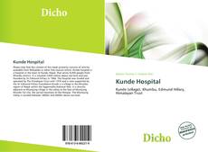 Capa do livro de Kunde Hospital 