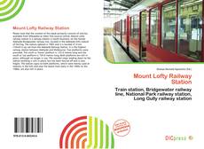 Mount Lofty Railway Station的封面