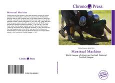 Bookcover of Montreal Machine