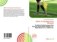 2010–11 Scottish First Division的封面