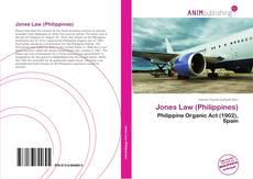 Capa do livro de Jones Law (Philippines) 